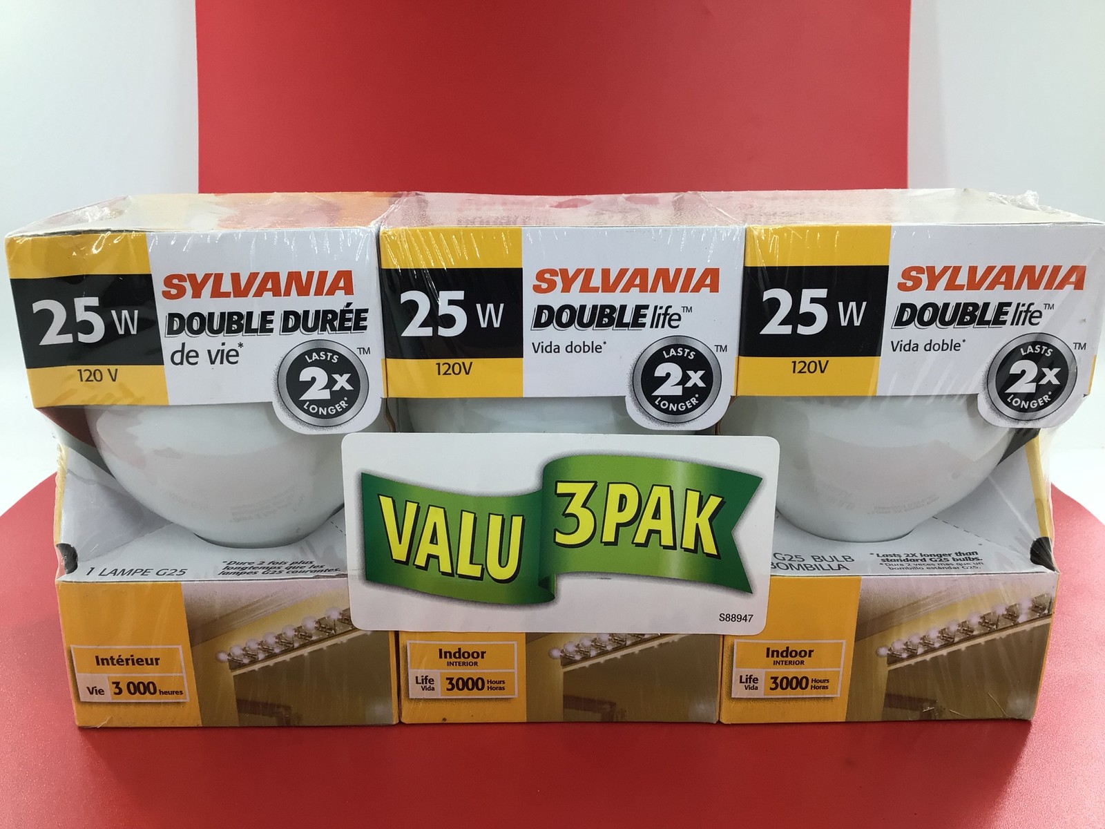 - 3 Pack - 3000 Hr