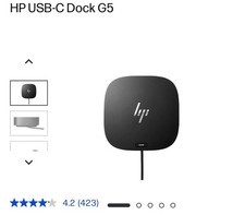 HP USB C Docking Station G5 #ABA New In Box W...