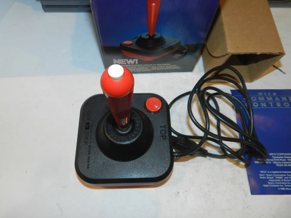 Wico Command Control Joystick Controller for Atari 2600 In Box w/ Manual MINT - Image 2 of 3