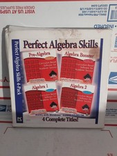 Perfect algebra skills 4 pack Prealgebra algebra booster algebra 1 2 PC 162c