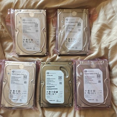ST2000DM001 Seagate 1ER164-022 DESKTOP 2TB 7200RPM 6Gbps 3.5'' SATA Hard Drive