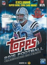2015 Topps NFL Football EXCLUSIVE Factory Sealed Retail Box with Special Comm...