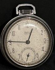 Vintage Westclox Pocket Ben Pocket watch Mechanical Running Well