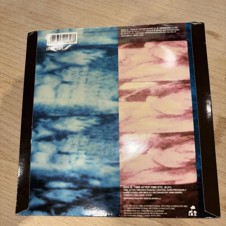 Finest Worksong : R.E.M. : 7 inch vinyl - Image 2 of 4