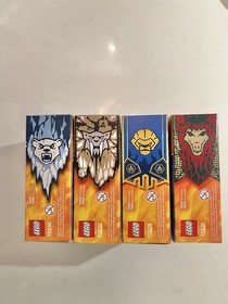 *SEALED* LEGO LEGENDS OF CHIMA: TRIBE PACK LOT OF 4 (70229, 70230, 70231, 70232)