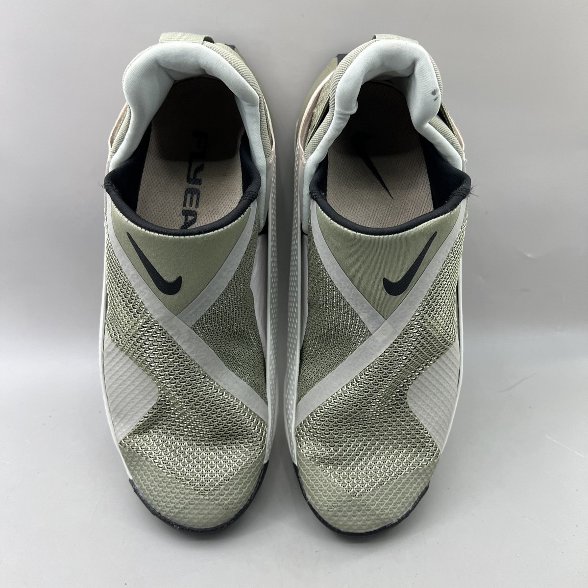 Nike FlyEase オリーブグリーン スニーカー US7 24cm Men's 6.5 / Women's 8.5 - Nike Go Flyease Light Army Olive