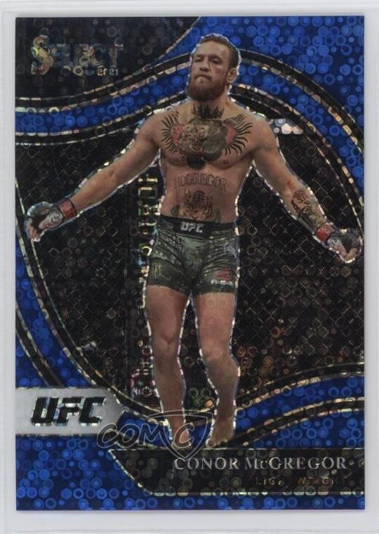 2021 Panini Select UFC Octagonside Blue Disco Prizm 40/99 Conor McGregor 1g2c