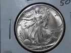 1943s Unc (Plus) 90% Silver Walking Liberty Half Dollar