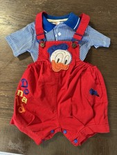 Vintage Kids Donald Duck Overalls