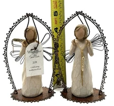 Willow Tree Susan Lordi 2011 Trellis Ornament DEMDACO Lot Of 2