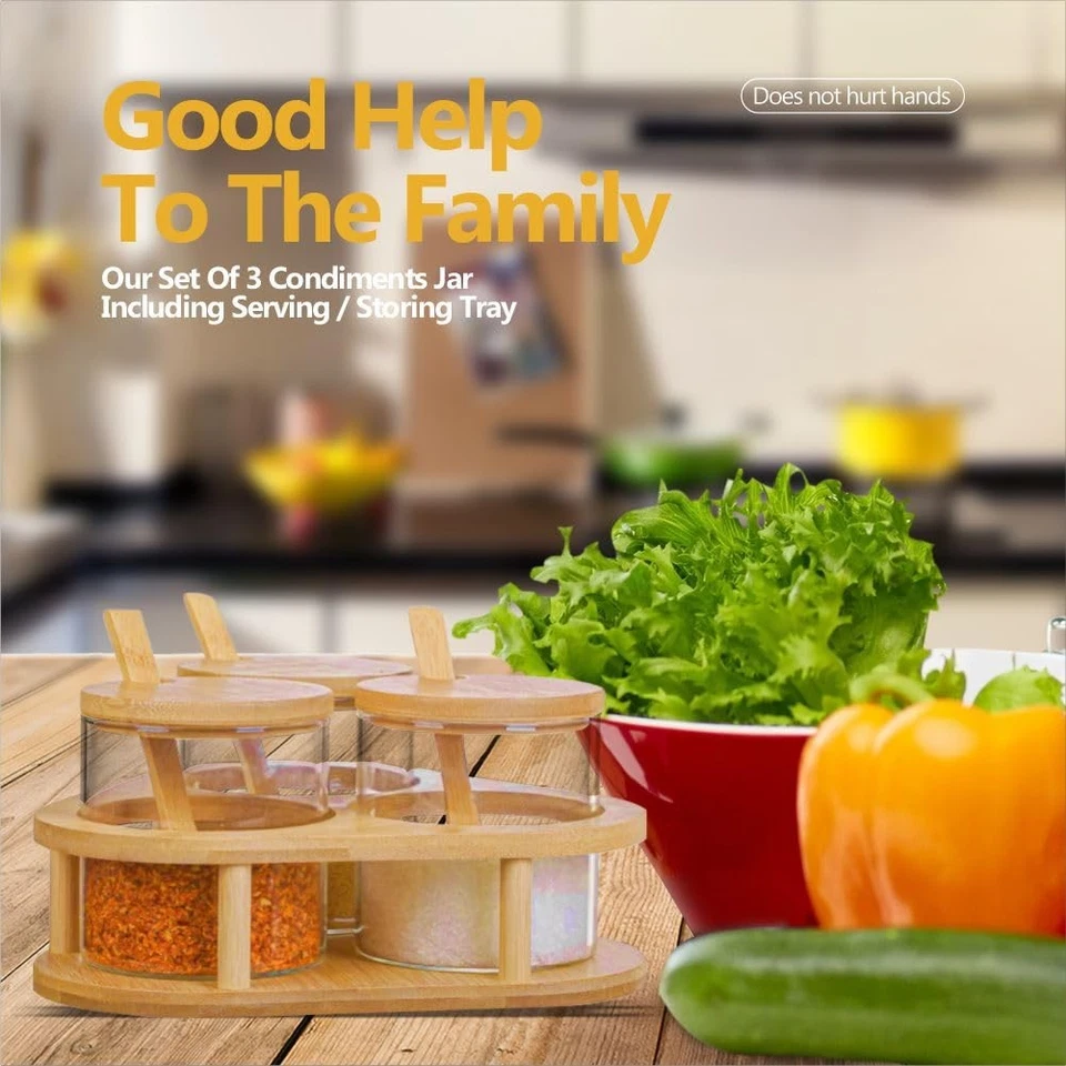 Condiment Containers with lids 12 pack Seasoning Box Condiment Pots Jars with... - Image 4 of 4