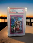 2024 Topps Chrome-Rookies Jayden Daniels #201 Magenta Speckle Refractor/399 (RC)