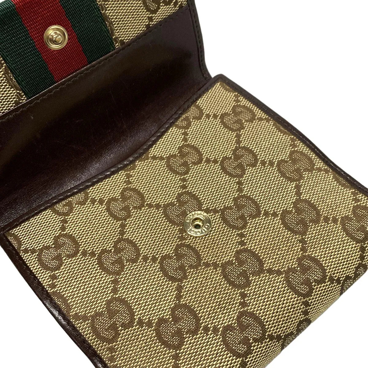 GUCCI GG Pattern/Sherry/Interlocking G 115080 Bei… - image 7