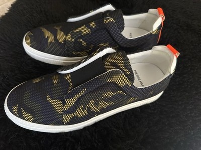 PIERRE HARDY Men's JX02-44 Slip on Sneakers Brand New In Box ULTRA RARE!