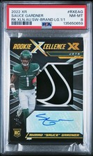 2022 PANINI XR ROOKIE XCELLENCE AUTOGRAPH SWATCHES AHMAD 