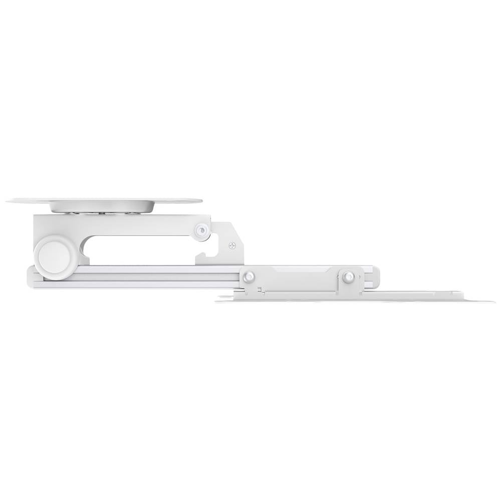 Support TV suspendu plafond orientable pour petit écran LED LCD noir - 3