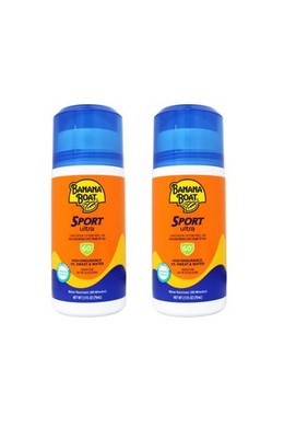 2-Pack: Banana Boat Sport Ultra Roll-On Sunscreen Lotion, 60 SPF, 2.5 Oz