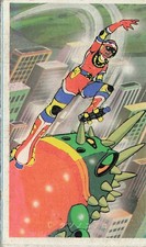 Tatsunoko Skateboarder Hero Explorer Satellite Anime Menko Card
