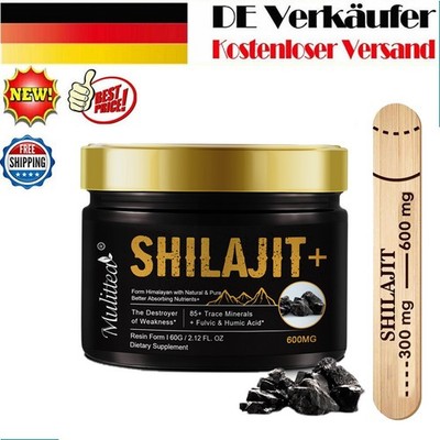 60g Reines 100% Himalaya Shilajit, Weichharz, Bio, extrem potent, Fulvinsäure