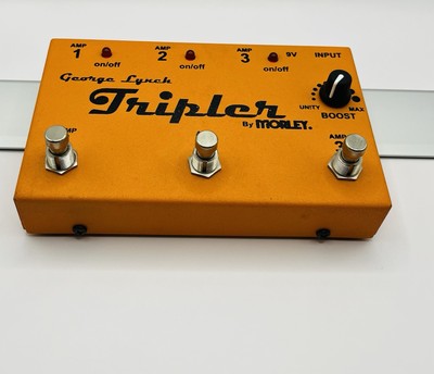 Morley George Lynch Tripler Boost ABC Guitar Amp Switcher Pedal
