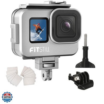 263FT/80M Underwater Waterproof Diving Housing for Go Pro Hero 13/12/11/10/9 ...