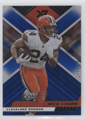 2022 Panini XR Blue 149/199 Nick Chubb #22 16wc