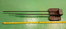 VINTAGE WALL CLOCK 6 ROD WESTMINSTER CHIMES BAR