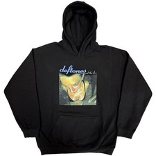 Deftones Unisex Pullover Hoodie Around The Fur Black (L)