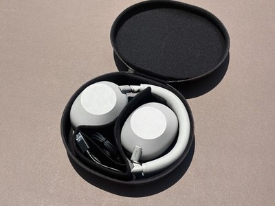Sony WH-1000XM6 Wireless Noise Canceling Headphones COMPATIBLE CASE - Silver #E