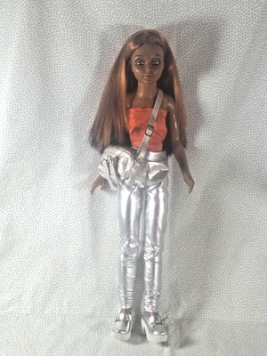 Rare Vintage 18'' African American Ideal Tuesday Taylor Doll Stylishly Redressed