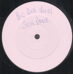 Big Dee Irwin Slow Dance 12'' Vinyl UK 2000 Werbung 1988 White Label Testpressung