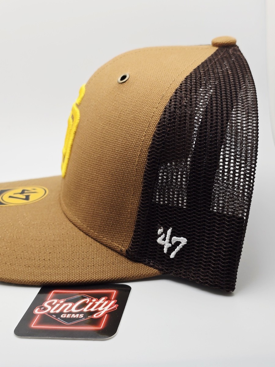 San Diego Padres Carhartt '47 Trucker Adjustable Snapback Hat Cap