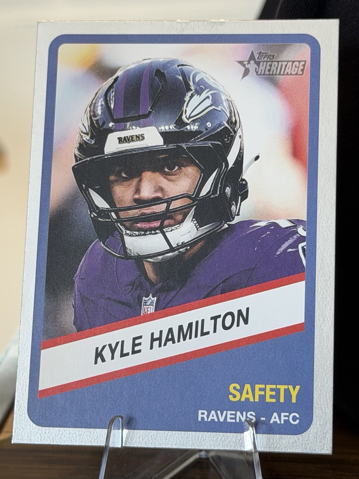 2026 Topps Heritage All Pro Series Kyle Hamilton #APS-23 Chrome