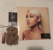 Ariana Grande REM Beauty Teddy Bear Eternal Sunshine Tour & Sweetener Vinyl Pink