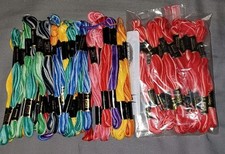 Variegated Cotton Embroidery Floss Lot 50 Skeins Designs for the Needle