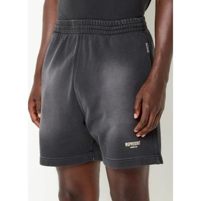 Represent Men's Small Aged Black Owners Club Sweat Shorts Streetwear I2-4