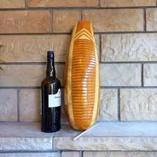 Hand-Carved Gourd G iro - 16-Inch Traditional Latin Percussion Instrument