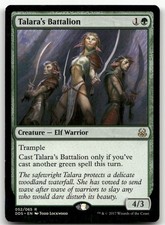 Talara's Battalion #52 (NM) Mind vs Might DDS Magic MTG