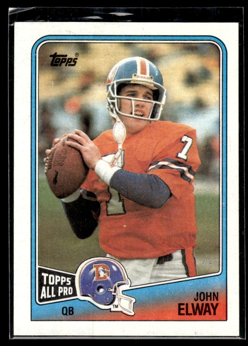 1988 Topps John Elway Denver Broncos #23