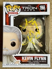 Garrett Hedlund Signed Tron Ares Kevin Flynn Funko Pop! #1966 With PSA/DNA COA