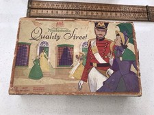 Vintage Chocolate Box Vintage Quality Street Cardboard Chocolate Box