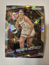 Kathryn Westbeld Phoenix Mercury 2025 Silver Prizm Panini RC Cracked Ice #29