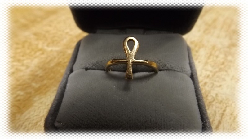 14K Yellow Gold Ring Metal Detector Find dated inside 3/28/70 Luv Always Karen
