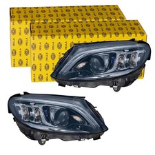 2X HELLA LED SCHEINWERFER LINKS+RECHTS passend f&uuml;r MERCEDES-BENZ C-KLASSE