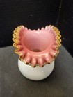 Victorian Stevens & Williams Peachblow Cased Glass Applied Leaf Handle Pitcher — photo 8