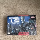 Snes Terminator 2 Judgment Day Original Box, Manual, Promo Inserts  Rare Poster — photo 1