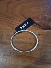 DKNY White/Gold Beautiful Bangle Bracelet