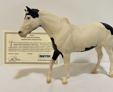 Oso manchado Breyer 1991 Sears San Domingo porcelana fundida en frío 1000 hecho certificado de autenticidad