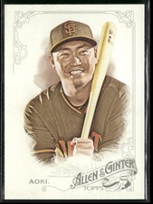 2015 Topps Allen & Ginter #125 Nori Aoki 6Aj