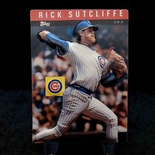 Rick Sutcliffe Topps 3D Basball 1985 29 of 30 Cubs